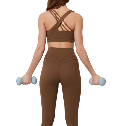 Kaeli Bra and Legging Flared Set