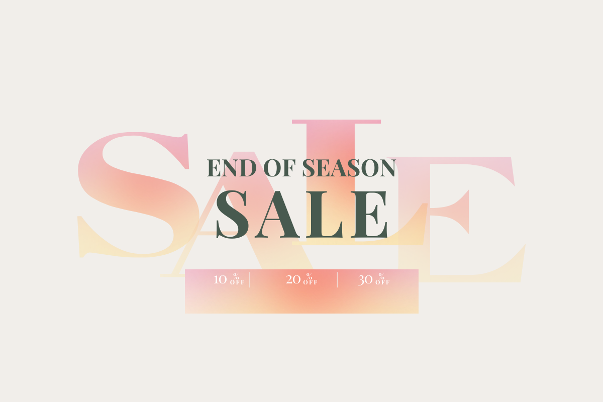 End of Season Sale