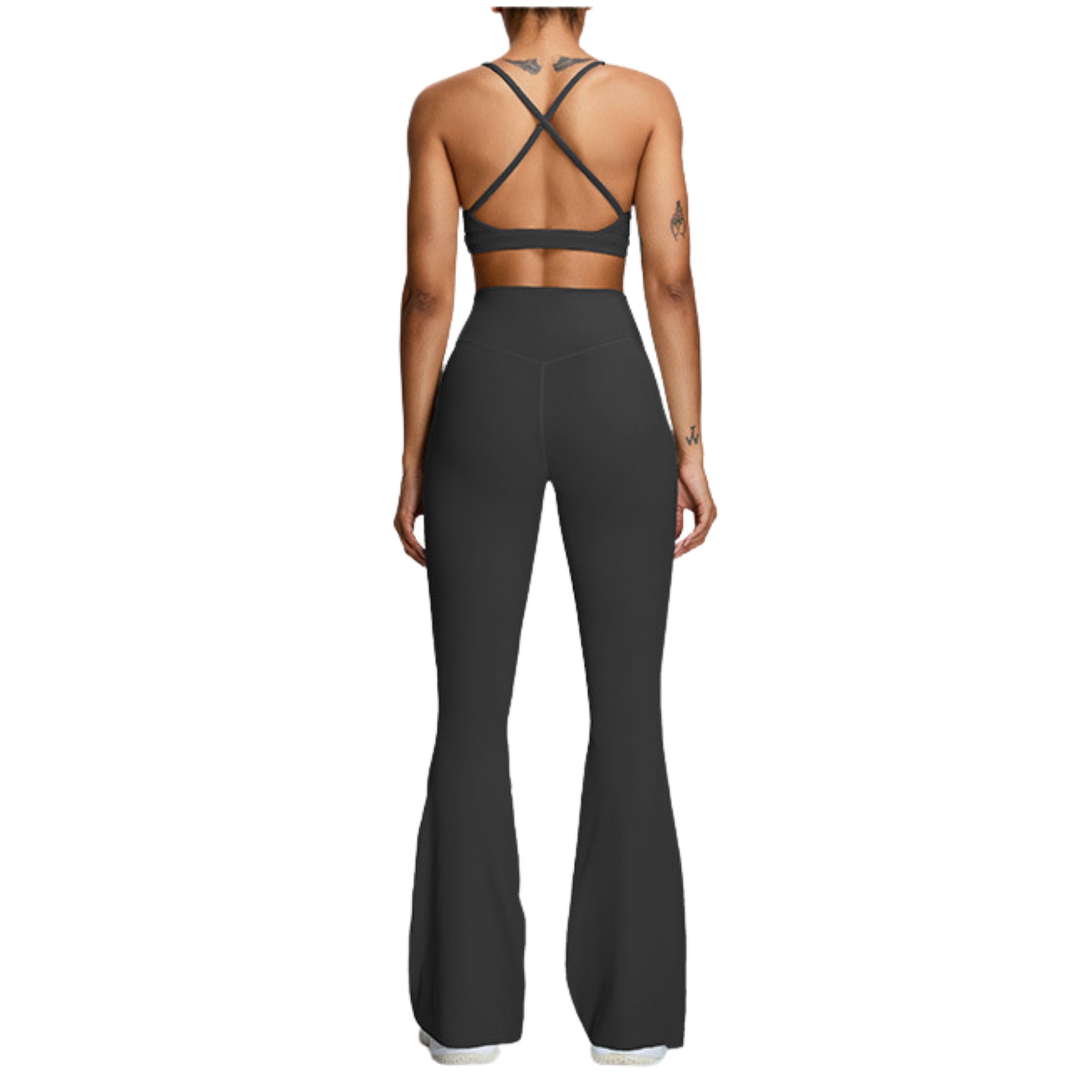 Oriva Bra and Legging Flared Set