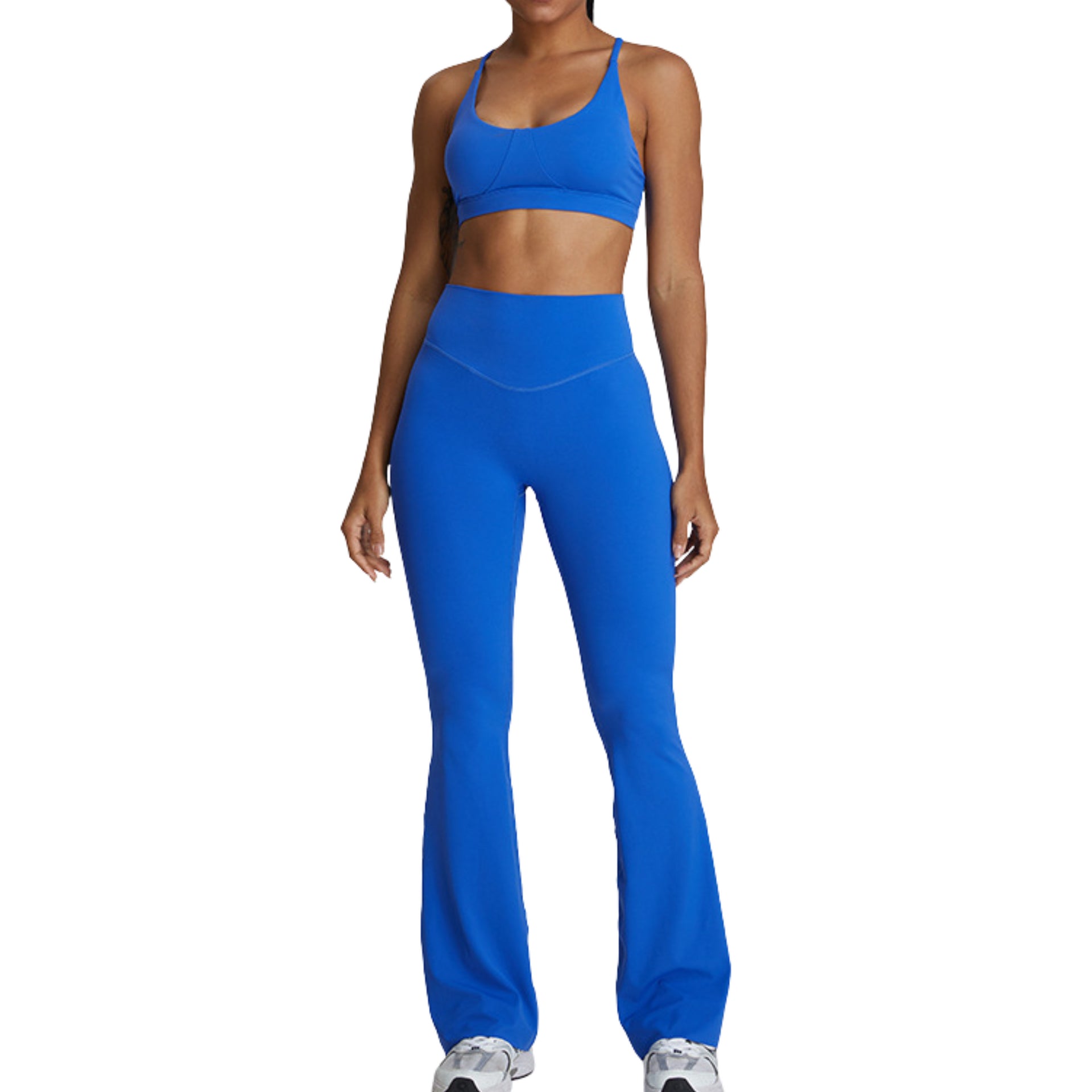 Oriva Bra and Legging Flared Set