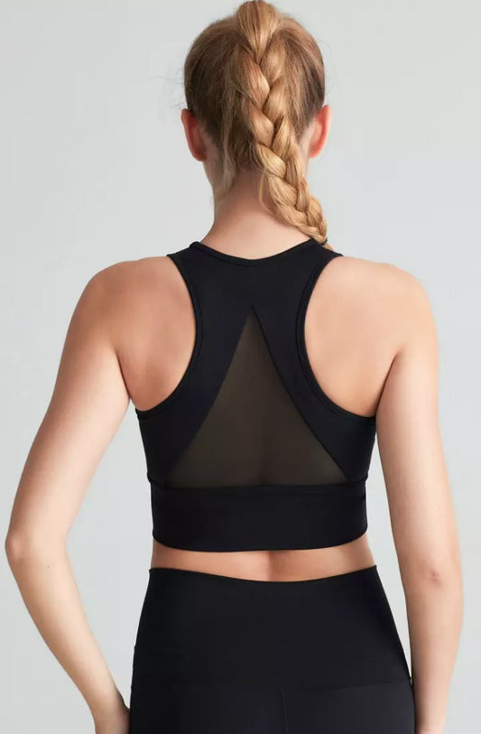 Mesh V Bra