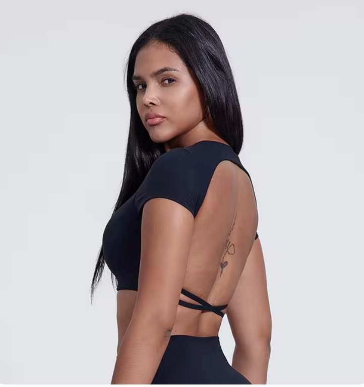 Backless Set Bra
