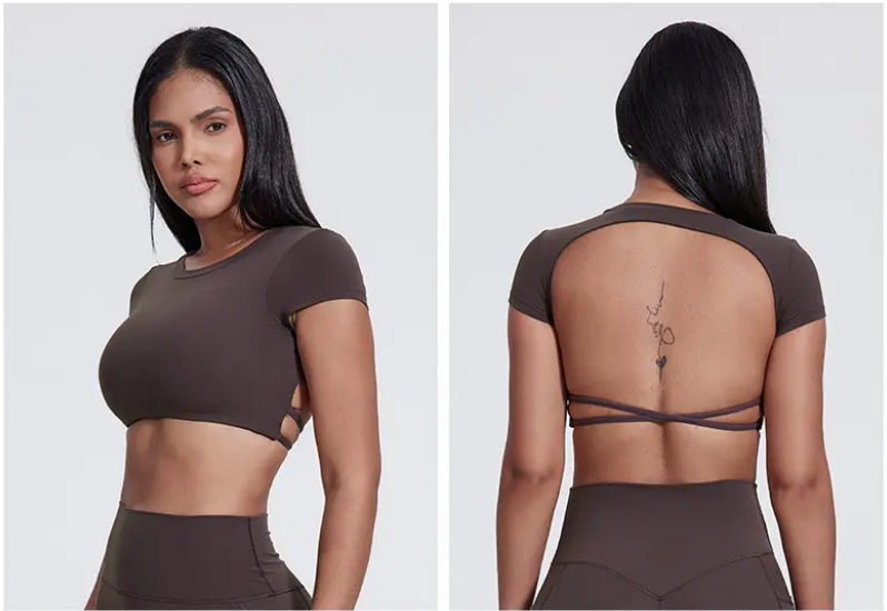 Backless Set Bra