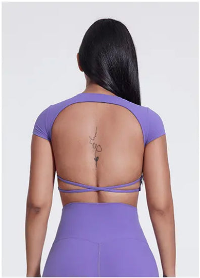 Backless Set Bra