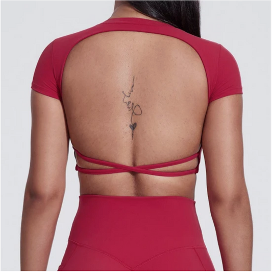 Backless Set Bra